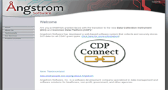 Desktop Screenshot of angstrom-software.com